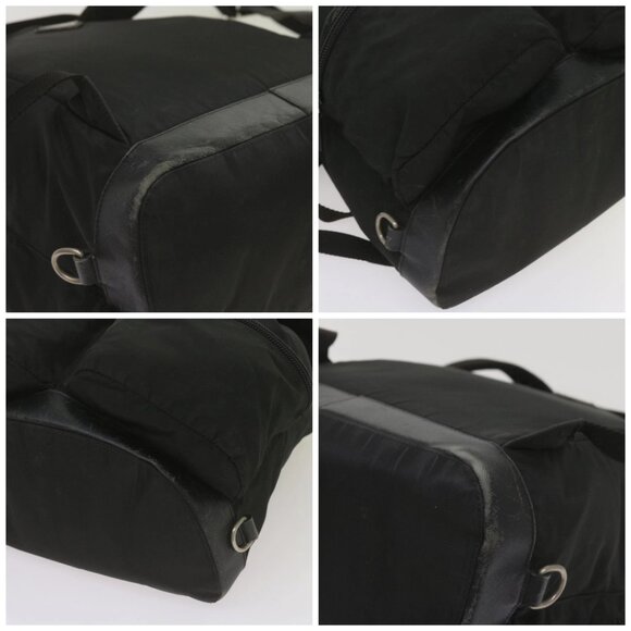 PRADA Backpack Nylon Black Auth yk11052 - Picture 14 of 16
